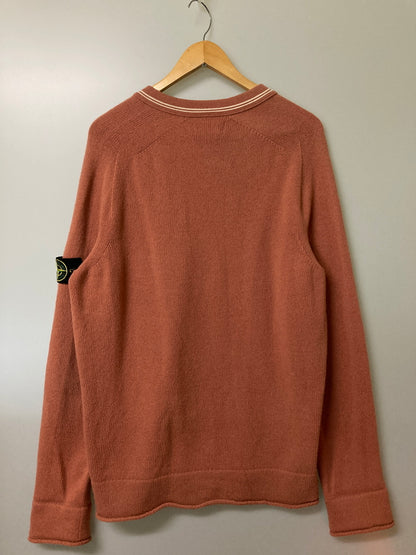 【現状渡し品】【メンズ】 STONE ISLAND ストーンアイランド 7115513A3 CREW NECK KNIT クルーネックニット 141-251227-zi-35-min サイズ：L カラー：ピンク系 万代Net店