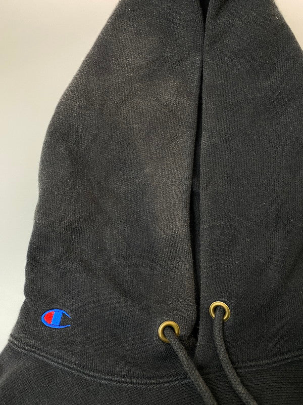 【中古品】【メンズ】 N.HOOLYWOOD エヌハリウッド × CHAMPION チャンピオン PULLOVER HOODIE プルオーバー フーディ パーカー メンズ トップス 140-260106-em-24-min サイズ：M カラー：ブラック 万代Net店