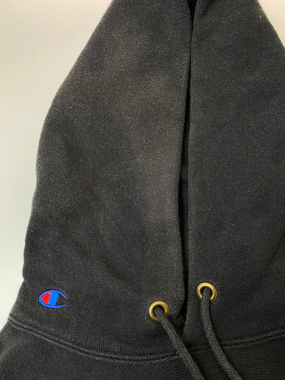 【中古品】【メンズ】 N.HOOLYWOOD エヌハリウッド × CHAMPION チャンピオン PULLOVER HOODIE プルオーバー フーディ パーカー メンズ トップス 140-260106-em-24-min サイズ：M カラー：ブラック 万代Net店