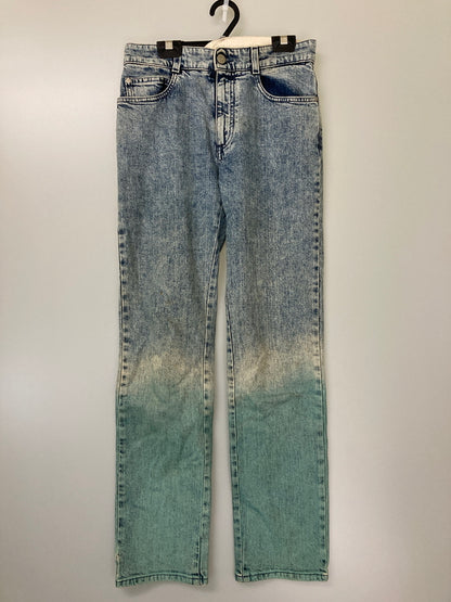 【中古品】【レディース】 Stella McCartney ステラマッカートニー GRADATION DENIM PANT 600317 SNH56 グラデーション デニムパンツ ボトムス 171-260108-jt-34-min サイズ：24 カラー：ライトインディゴ 万代Net店