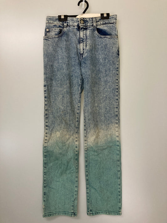 【中古品】【レディース】 Stella McCartney ステラマッカートニー GRADATION DENIM PANT 600317 SNH56 グラデーション デニムパンツ ボトムス 171-260108-jt-34-min サイズ：24 カラー：ライトインディゴ 万代Net店