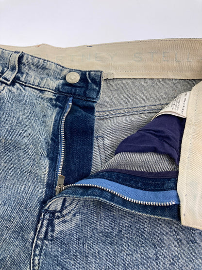 【中古品】【レディース】 Stella McCartney ステラマッカートニー GRADATION DENIM PANT 600317 SNH56 グラデーション デニムパンツ ボトムス 171-260108-jt-34-min サイズ：24 カラー：ライトインディゴ 万代Net店