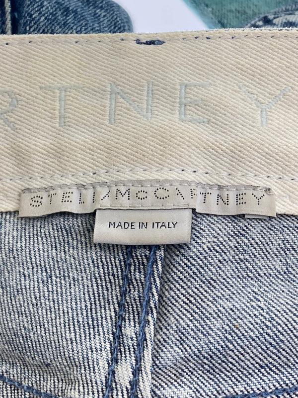 【中古品】【レディース】 Stella McCartney ステラマッカートニー GRADATION DENIM PANT 600317 SNH56 グラデーション デニムパンツ ボトムス 171-260108-jt-34-min サイズ：24 カラー：ライトインディゴ 万代Net店