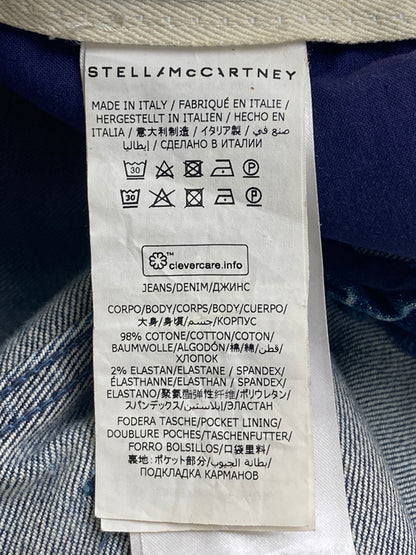 【中古品】【レディース】 Stella McCartney ステラマッカートニー GRADATION DENIM PANT 600317 SNH56 グラデーション デニムパンツ ボトムス 171-260108-jt-34-min サイズ：24 カラー：ライトインディゴ 万代Net店