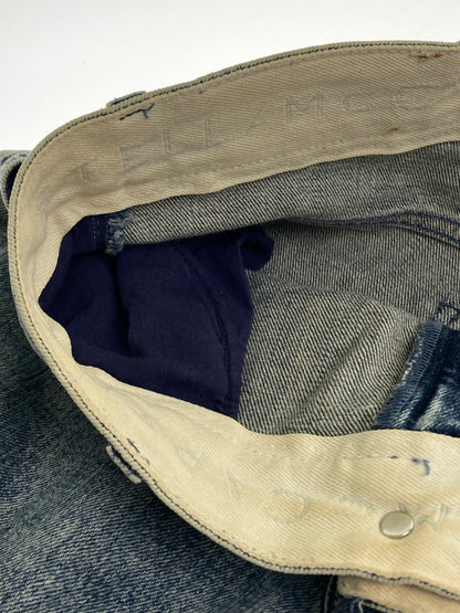 【中古品】【レディース】 Stella McCartney ステラマッカートニー GRADATION DENIM PANT 600317 SNH56 グラデーション デニムパンツ ボトムス 171-260108-jt-34-min サイズ：24 カラー：ライトインディゴ 万代Net店