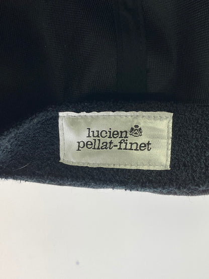 【中古品】【メンズ】 1piu1uguale3 ウノピュウノウグァーレトレ × LUCIEN PELLAT-FINET ルシアンぺラフィネ 別注 コラボ LOGO CAP MRG413 ロゴキャップ 帽子 185-251231-kk-09-min サイズ：F カラー：ブラック 万代Net店
