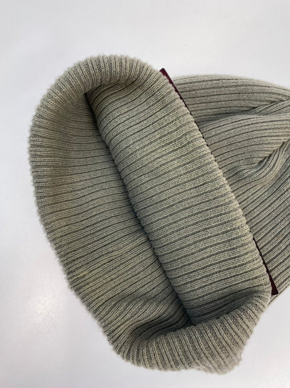 【中古品】【メンズ】 CVTVLIST カタリスト RUBBER LOGO BEANIE 2201020501 ラバーロゴ ビーニー 帽子 ニットキャップ 185-251231-kk-12-min サイズ：F カラー：グレー 万代Net店
