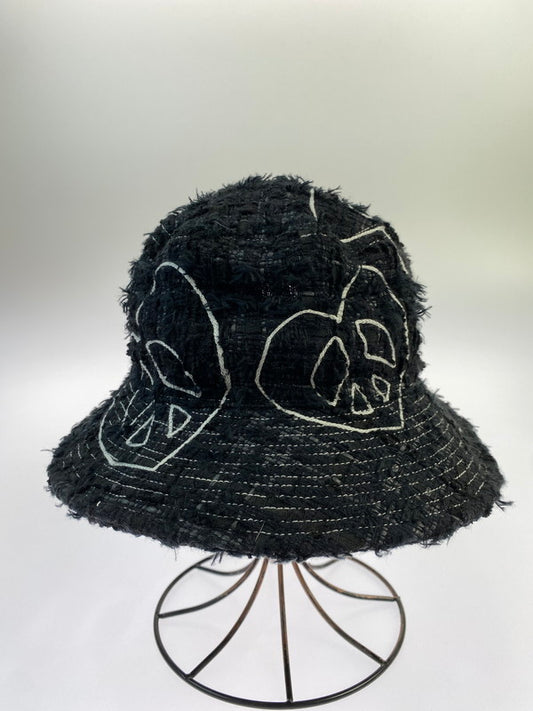 【中古品】【メンズ】 READYMADE レディメイド TWEED BUCKET HAT RE-TW-BK-00-00-292 ツイード バケットハット 帽子 185-251231-kk-11-min サイズ：ONE SIZE カラー：ブラック 万代Net店