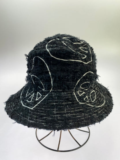 【中古品】【メンズ】 READYMADE レディメイド TWEED BUCKET HAT RE-TW-BK-00-00-292 ツイード バケットハット 帽子 185-251231-kk-11-min サイズ：ONE SIZE カラー：ブラック 万代Net店