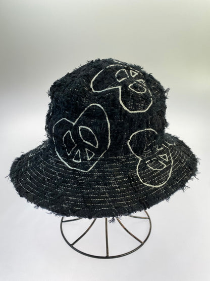 【中古品】【メンズ】 READYMADE レディメイド TWEED BUCKET HAT RE-TW-BK-00-00-292 ツイード バケットハット 帽子 185-251231-kk-11-min サイズ：ONE SIZE カラー：ブラック 万代Net店