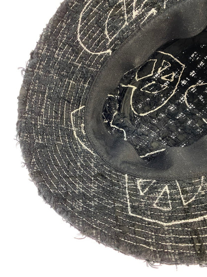 【中古品】【メンズ】 READYMADE レディメイド TWEED BUCKET HAT RE-TW-BK-00-00-292 ツイード バケットハット 帽子 185-251231-kk-11-min サイズ：ONE SIZE カラー：ブラック 万代Net店