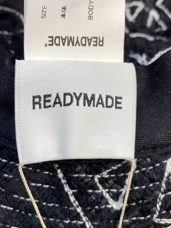 【中古品】【メンズ】 READYMADE レディメイド TWEED BUCKET HAT RE-TW-BK-00-00-292 ツイード バケットハット 帽子 185-251231-kk-11-min サイズ：ONE SIZE カラー：ブラック 万代Net店