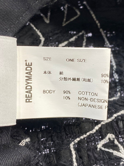 【中古品】【メンズ】 READYMADE レディメイド TWEED BUCKET HAT RE-TW-BK-00-00-292 ツイード バケットハット 帽子 185-251231-kk-11-min サイズ：ONE SIZE カラー：ブラック 万代Net店