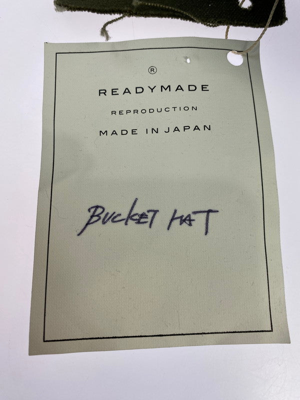 【中古品】【メンズ】 READYMADE レディメイド TWEED BUCKET HAT RE-TW-BK-00-00-292 ツイード バケットハット 帽子 185-251231-kk-11-min サイズ：ONE SIZE カラー：ブラック 万代Net店