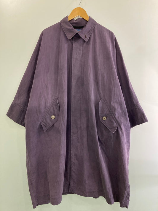 【中古品】【メンズ】 ISSEY MIYAKE イッセイミヤケ 80-90'S イカコート アウター 140-251230-zi-27-min サイズ：M カラー：パープル 万代Net店