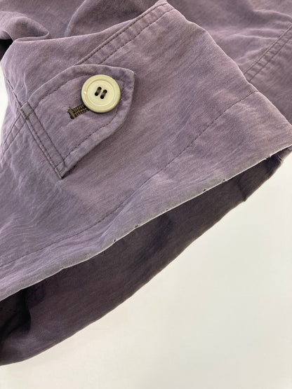 【中古品】【メンズ】 ISSEY MIYAKE イッセイミヤケ 80-90'S イカコート アウター 140-251230-zi-27-min サイズ：M カラー：パープル 万代Net店