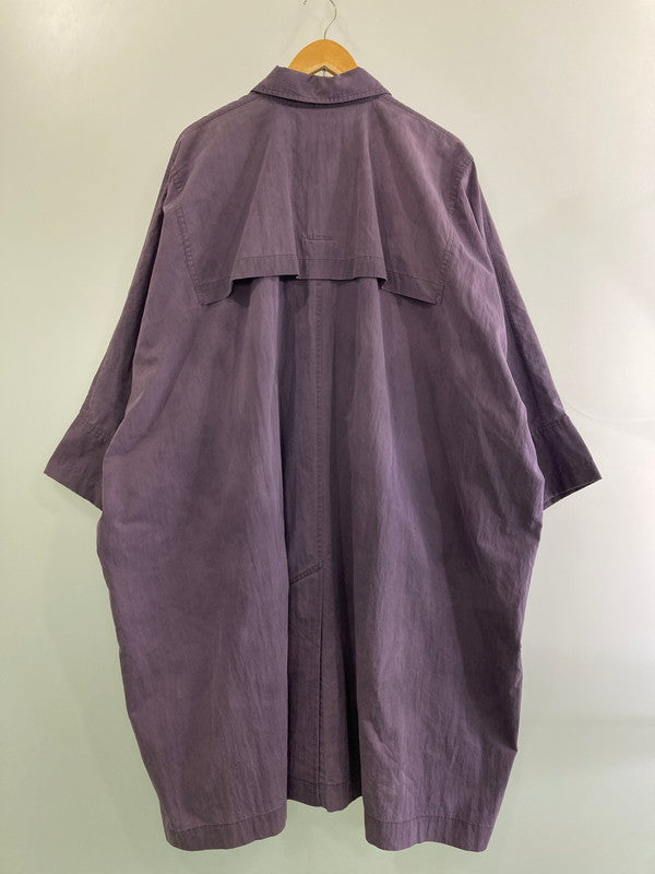 【中古品】【メンズ】 ISSEY MIYAKE イッセイミヤケ 80-90'S イカコート アウター 140-251230-zi-27-min サイズ：M カラー：パープル 万代Net店