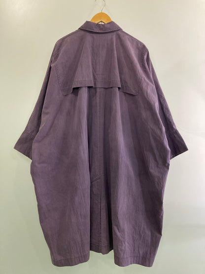 【中古品】【メンズ】 ISSEY MIYAKE イッセイミヤケ 80-90'S イカコート アウター 140-251230-zi-27-min サイズ：M カラー：パープル 万代Net店
