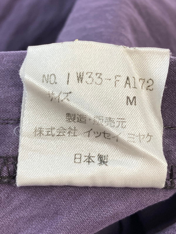 【中古品】【メンズ】 ISSEY MIYAKE イッセイミヤケ 80-90'S イカコート アウター 140-251230-zi-27-min サイズ：M カラー：パープル 万代Net店
