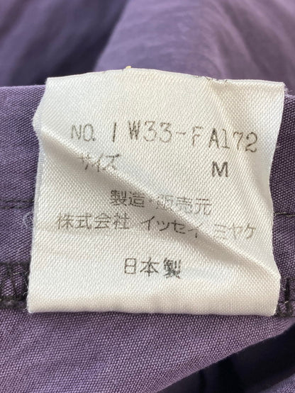 【中古品】【メンズ】 ISSEY MIYAKE イッセイミヤケ 80-90'S イカコート アウター 140-251230-zi-27-min サイズ：M カラー：パープル 万代Net店