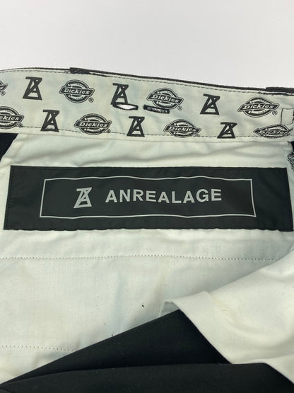 【中古品】【メンズ】 ANREALAGE アンリアレイジ × DICKIES ディッキーズ 150％ CHINO PANTS チノパンツ ボトムス 151-260104-zi-14-min サイズ：不明 カラー：ブラック 万代Net店