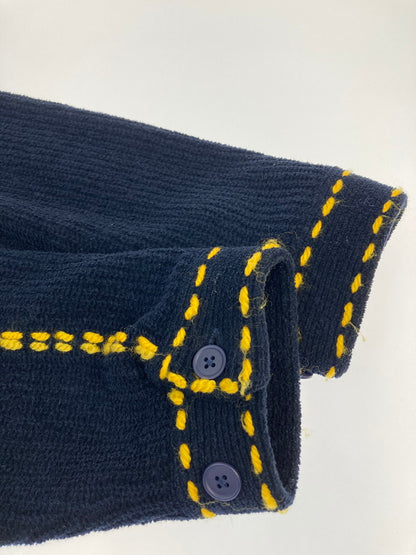 【中古品】【メンズ】 PHINGERIN フィンガリン PD-252-KN-02 PG1 POCKET CARDIGAN カーディガン 140-251230-zi-07-min サイズ：XL カラー：ネイビー 万代Net店