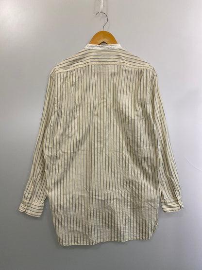 【現状渡し品】【メンズ】 RRL ダブルアールエル 90'S 三つ星 ノーカラー ストライプシャツ トップス 145-251227-zi-08-min サイズ：S 万代Net店