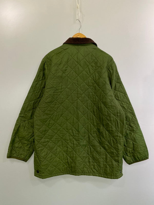 【中古品】【メンズ】 BARBOUR バブアー LIDDESDALE QUILTING JACKET 2707 リデスデイル キルティング ジャケット メンズ アウター 144-260106-em-16-min サイズ：XL カラー：モスグリーン 万代Net店