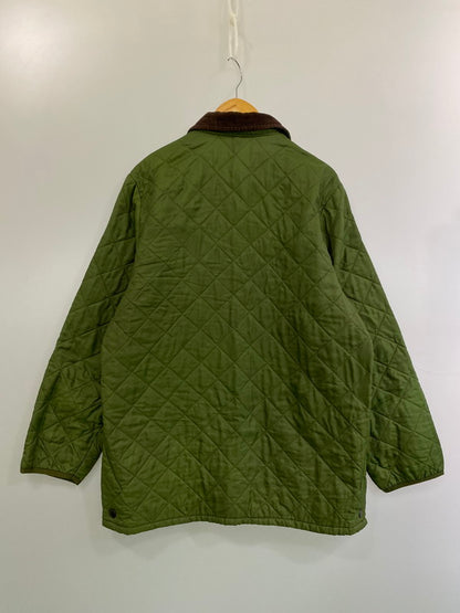 【中古品】【メンズ】 BARBOUR バブアー LIDDESDALE QUILTING JACKET 2707 リデスデイル キルティング ジャケット メンズ アウター 144-260106-em-16-min サイズ：XL カラー：モスグリーン 万代Net店