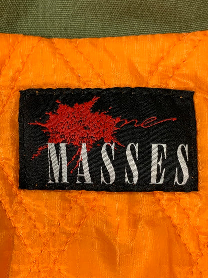 【中古品】【メンズ】 MASSES マシス DUCK OVER SHELL JACKET ダック オーヴァー シェル ジャケット メンズアウター コットン 142-260106-em-04-min サイズ：M カラー：オリーブグリーン 万代Net店