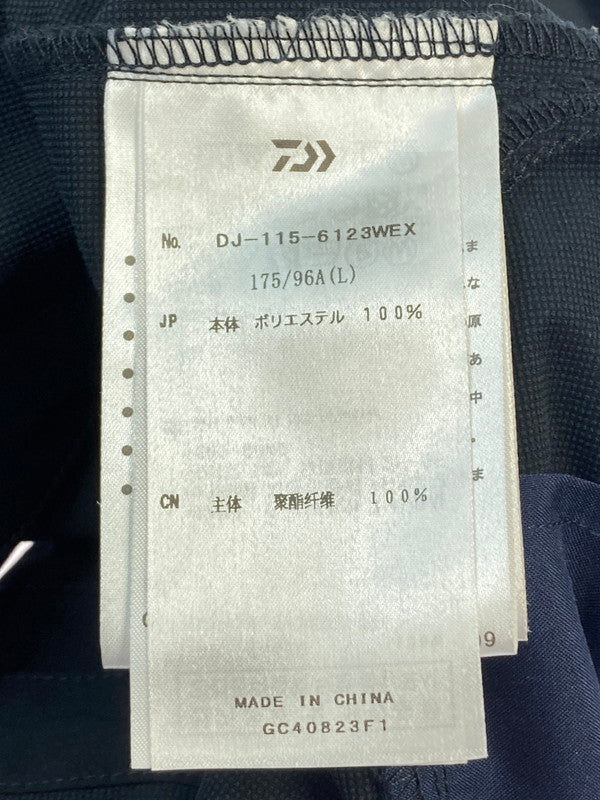 【中古品】【メンズ】 DAIWA LIFESTYLE ダイワ ライフスタイル DJ-115-6123WEX POLYESTER PARKA ポリエステル パーカー 144-251230-zi-15-min サイズ：L カラー：ブラック 万代Net店