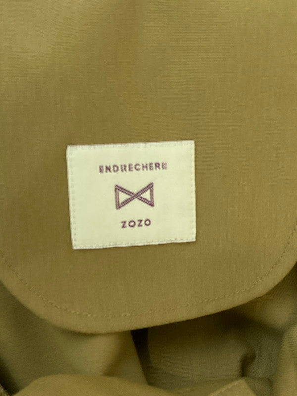 【中古品】【メンズ】 ENDRECHER ZOZO エンドリケリー ゾゾ BONTAN STRAP PANTS ボンタン ストラップ パンツ メンズ ボトムス 151-260421-KS-09-min サイズ：FREE カラー：ベージュ 万代Net店