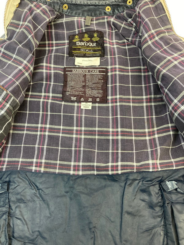 【現状渡し品】【メンズ】 Barbour バーブァー BEDALE 3ワラント オイルドジャケット 144-260104-zi-24-min サイズ：MINIMUM カラー：ライトグレー 万代Net店