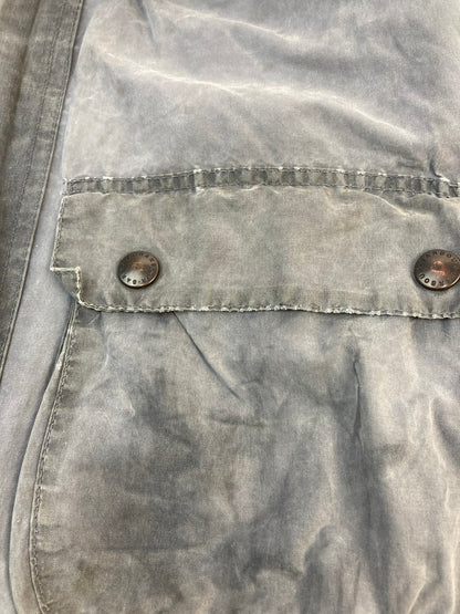 【現状渡し品】【メンズ】 Barbour バーブァー BEDALE 3ワラント オイルドジャケット 144-260104-zi-24-min サイズ：MINIMUM カラー：ライトグレー 万代Net店