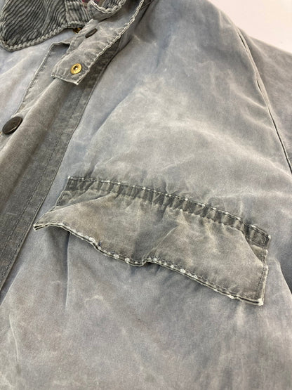 【現状渡し品】【メンズ】 Barbour バーブァー BEDALE 3ワラント オイルドジャケット 144-260104-zi-24-min サイズ：MINIMUM カラー：ライトグレー 万代Net店