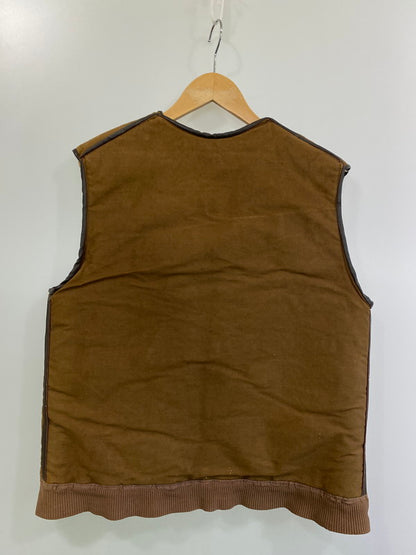 【中古品】【メンズ】 VINTEGE ヴィンテージ ECLAIR ZIP MOUTON VEST 60S エクレア ジップ ムートン ベスト 60年代 メンズ アウター 羊 146-260106-em-10-min カラー：ブラウン 万代Net店