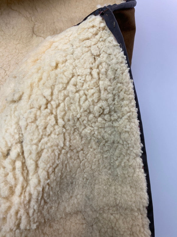 【中古品】【メンズ】 VINTEGE ヴィンテージ ECLAIR ZIP MOUTON VEST 60S エクレア ジップ ムートン ベスト 60年代 メンズ アウター 羊 146-260106-em-10-min カラー：ブラウン 万代Net店