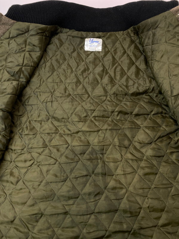 【中古品】【メンズ】 Yarmo ヤーモ ドンキーコート YAR-16AW 03 イギリス製 メンズ アウター ウール 裏地キルティング 141-260106-em-11-min サイズ：38 カラー：ダークブラウン 万代Net店