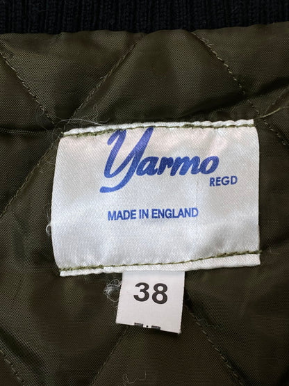 【中古品】【メンズ】 Yarmo ヤーモ ドンキーコート YAR-16AW 03 イギリス製 メンズ アウター ウール 裏地キルティング 141-260106-em-11-min サイズ：38 カラー：ダークブラウン 万代Net店
