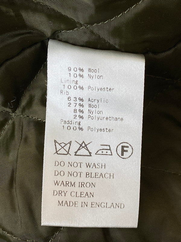 【中古品】【メンズ】 Yarmo ヤーモ ドンキーコート YAR-16AW 03 イギリス製 メンズ アウター ウール 裏地キルティング 141-260106-em-11-min サイズ：38 カラー：ダークブラウン 万代Net店