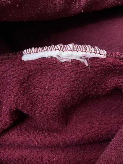 【中古品】【メンズ】 UNKNOWN HARVARD COLLEGE HOODIE ハーバード大学 フーディ パーカー トップス 146-260108-jt-20-min サイズ：不明 カラー：ワインレッド 万代Net店
