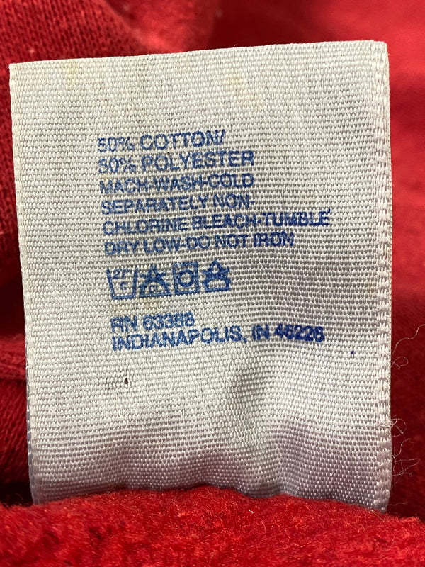 【現状渡し品】【メンズ】 LOGO7 ロゴセブン COLLEGE HOODIE カレッジ フーディー メンズ トップス パーカー 長袖 スウェット 146-260720-em-01-min サイズ：M カラー：レッド 万代Net店