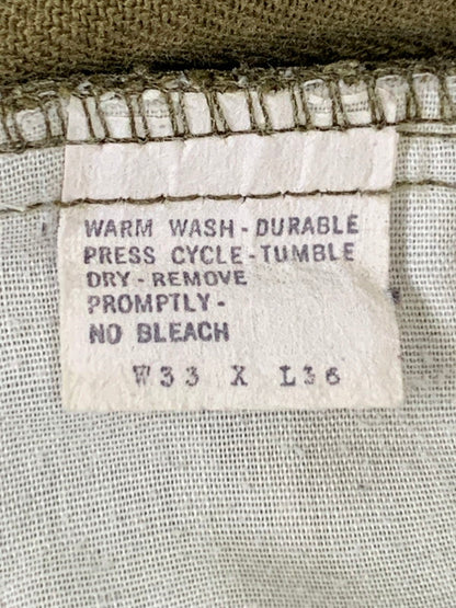 【現状渡し品】【メンズ】 Levi's リーバイス 80's STA-PREST FLARE PANTS 517-1837 VINTAGE 80年代 スタプレ フレアパンツ ボトムス ヴィンテージ 157-260107-kk-45-min サイズ：33 カラー：カーキ 万代Net店