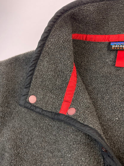 【中古品】【メンズ】 patagonia パタゴニア 00'S SNAP T スナップ T 144-251230-zi-13-min サイズ：M カラー：グレー 万代Net店