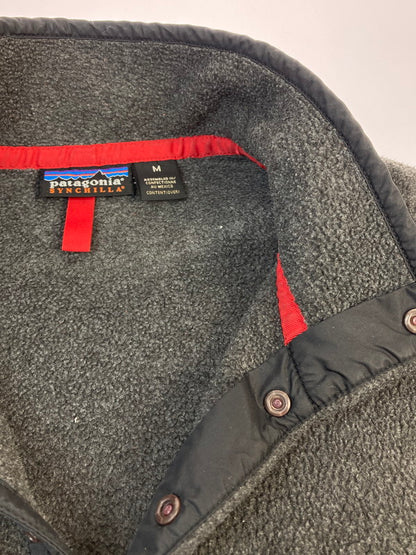 【中古品】【メンズ】 patagonia パタゴニア 00'S SNAP T スナップ T 144-251230-zi-13-min サイズ：M カラー：グレー 万代Net店