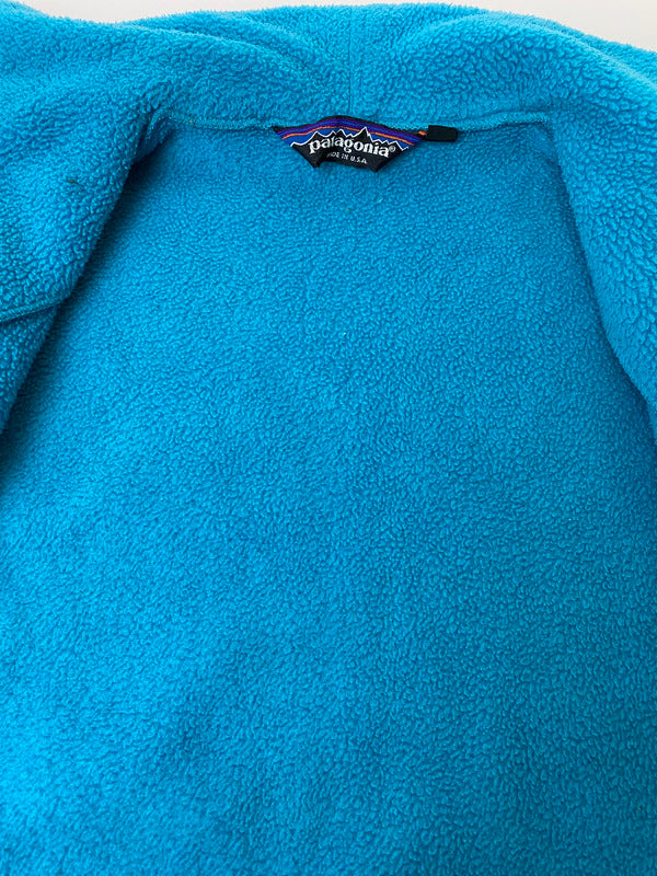 【中古品】【レディース】 patagonia パタゴニア FLEECE JACKET フリース ジャケット アウター 169-260108-jt-18-min サイズ：9/10 カラー： ブルー 万代Net店