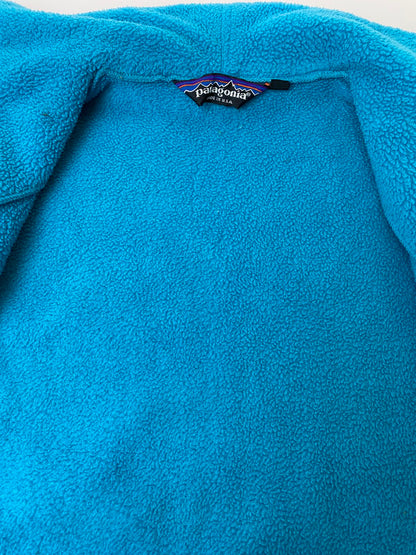 【中古品】【レディース】 patagonia パタゴニア FLEECE JACKET フリース ジャケット アウター 169-260108-jt-18-min サイズ：9/10 カラー： ブルー 万代Net店