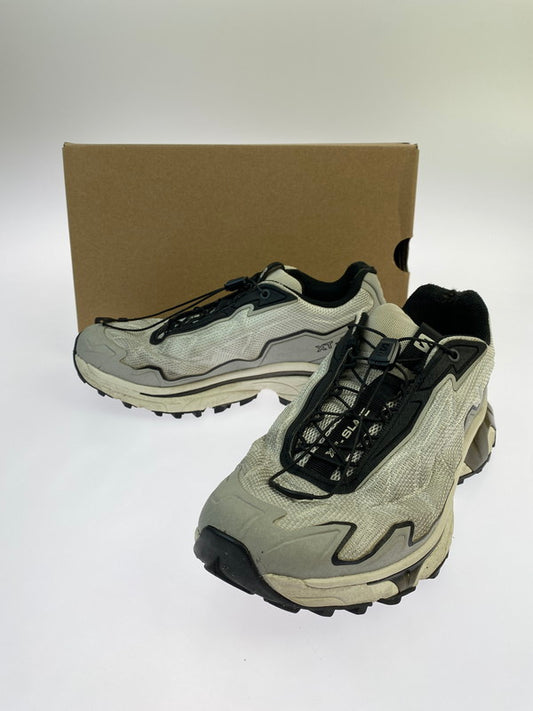 【中古品】【レディース】 SALOMON サロモン XT-SLATE SNEAKER 474605 ローカットスニーカー 靴 166-251231-kk-26-min カラー：GRAY/GHOST GRAY/BLACK 万代Net店