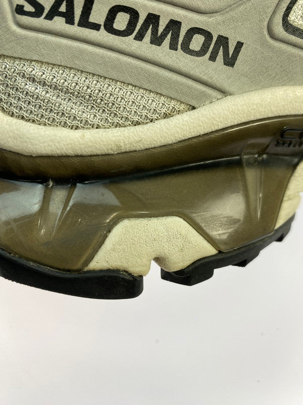 【中古品】【レディース】 SALOMON サロモン XT-SLATE SNEAKER 474605 ローカットスニーカー 靴 166-251231-kk-26-min カラー：GRAY/GHOST GRAY/BLACK 万代Net店