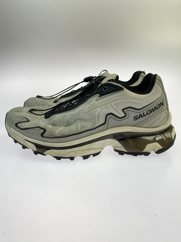 【中古品】【レディース】 SALOMON サロモン XT-SLATE SNEAKER 474605 ローカットスニーカー 靴 166-251231-kk-26-min カラー：GRAY/GHOST GRAY/BLACK 万代Net店